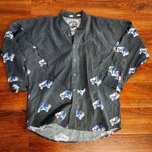 Vintage Rodeo Active Western Button Up
